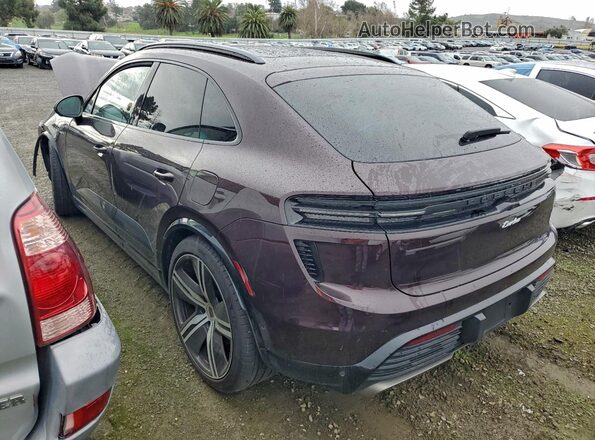 WP1AC2XA7RL200144 2024 PORSCHE MACAN Purple Tył lewy