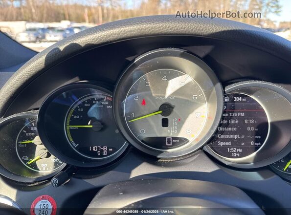 WP1AE2A23GLA64607 2016 PORSCHE CAYENNE Black Rear seats view