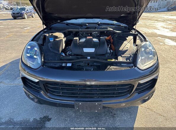 WP1AE2A23GLA64607 2016 PORSCHE CAYENNE Black Rear view