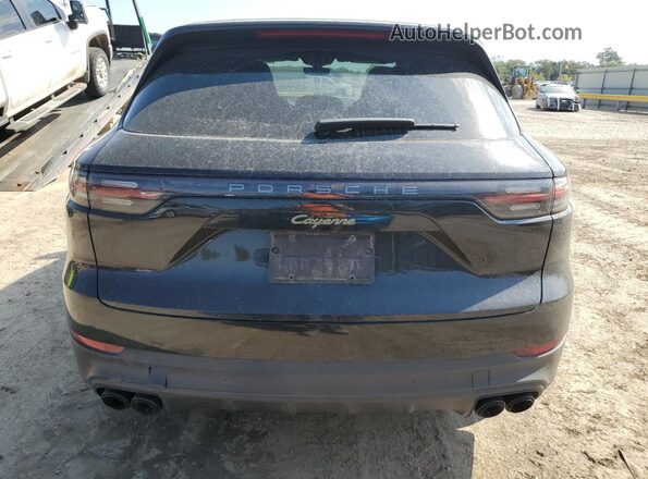 WP1AE2AY7PDA12153 2023 PORSCHE CAYENNE Black Widok z tyłu