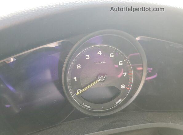 WP1AE2AY7PDA12153 2023 PORSCHE CAYENNE Black Widok zestawu wskaźników