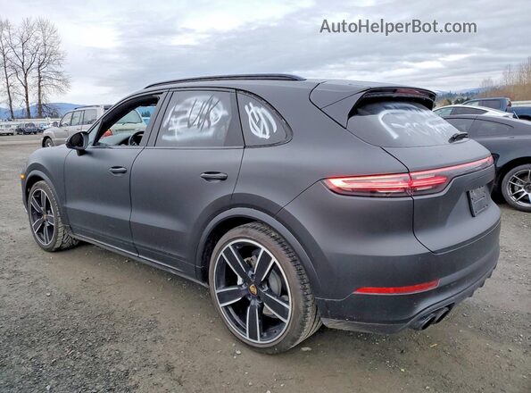 WP1AF2AY4MDA36774 2021 PORSCHE CAYENNE Black Задня ліва чверть