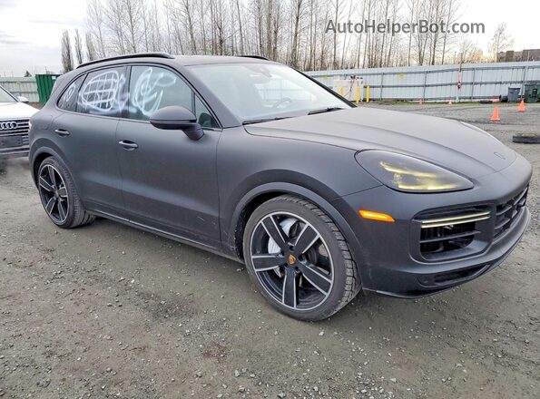 WP1AF2AY4MDA36774 2021 PORSCHE CAYENNE Black Передня права чверть