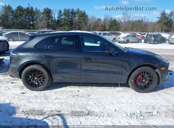 WP1AG2A52MLB50846 2021 PORSCHE MACAN Gray Вид задньої частини салону