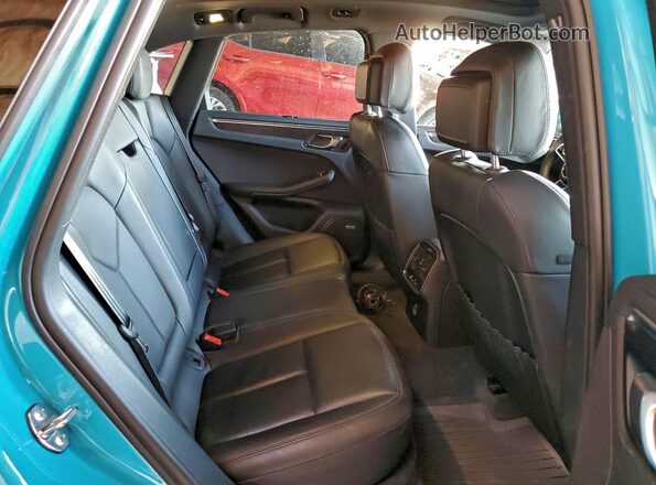 WP1AG2A55MLB53370 2021 PORSCHE MACAN Turquoise Вид задніх сидінь