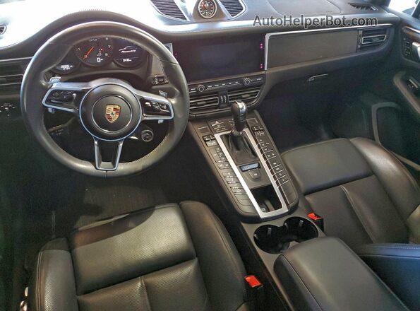 WP1AG2A55MLB53370 2021 PORSCHE MACAN Turquoise Вид панелі приладів