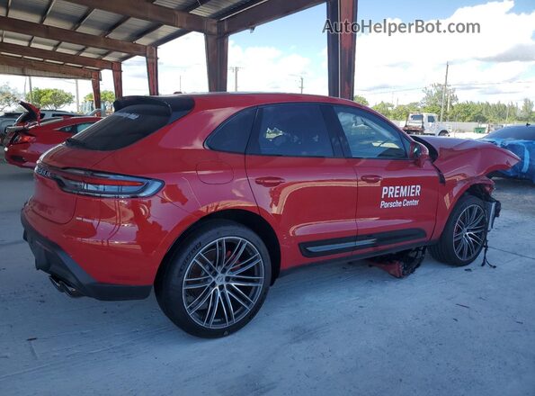 WP1AG2A55SLB42558 2025 PORSCHE MACAN Red Задня права чверть