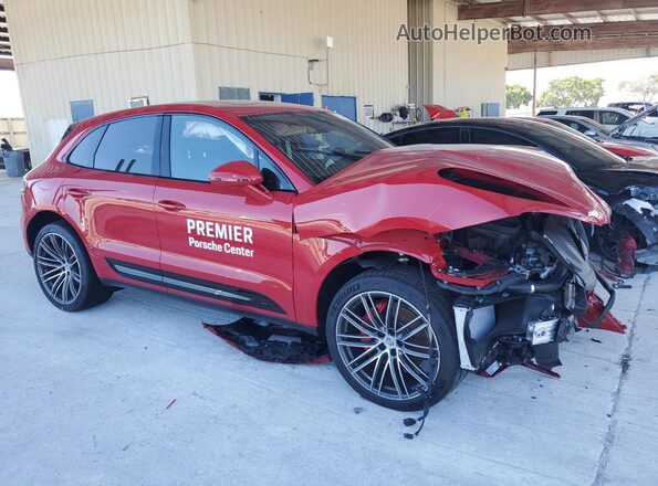 WP1AG2A55SLB42558 2025 PORSCHE MACAN Red Передня права чверть