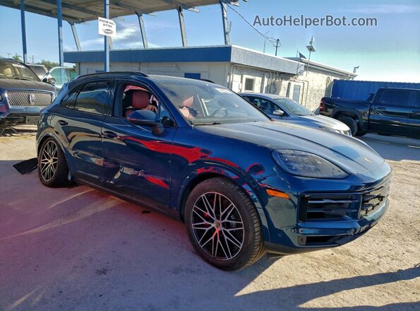 WP1AL2AY7RDA35974 2024 PORSCHE CAYENNE Blue Առջևի աջ