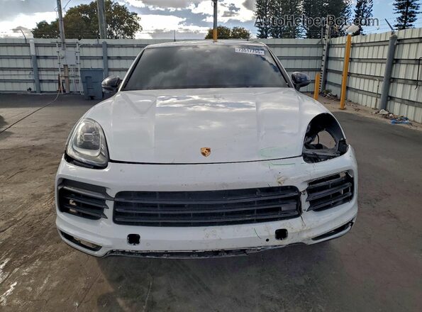WP1BA2AY2LDA47869 2020 PORSCHE CAYENNE White Դիմացի տեսք