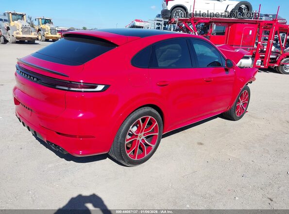 WP1BA2AY3SDA29184 2025 PORSCHE CAYENNE Красный Задняя правая четверть
