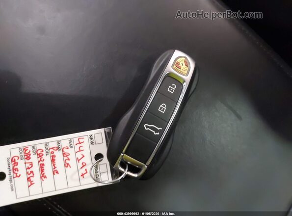 WP1BE2AY3SDA37564 2025 PORSCHE CAYENNE Gray Dashboard view