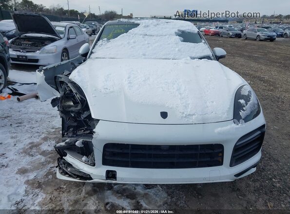 WP1BG2AYXMDA49613 2021 PORSCHE CAYENNE White Vista del cuadro de instrumentos