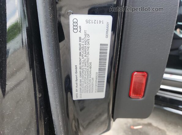 WUA1CBF2XPN905233 2023 AUDI RS6 Black Widok komory silnika