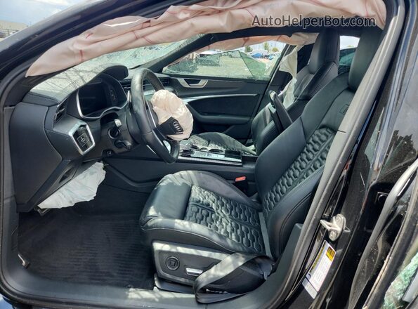WUA1CBF2XPN905233 2023 AUDI RS6 Black Widok wnętrza z przodu