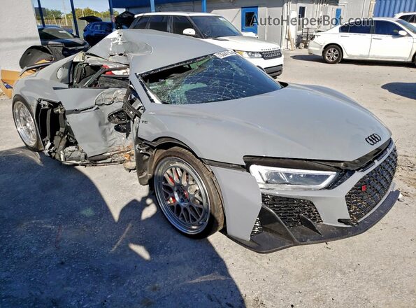 WUABAAFX4J7902162 2018 AUDI R8 Серый Передняя правая четверть