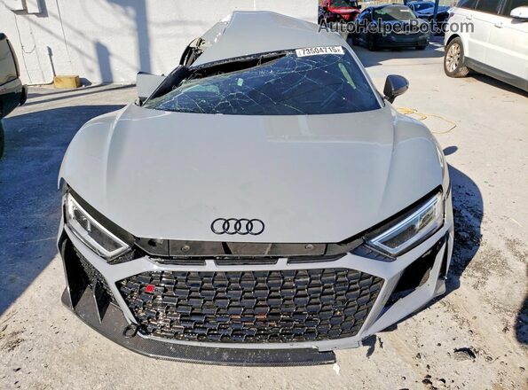 WUABAAFX4J7902162 2018 AUDI R8 Серый Вид спереди