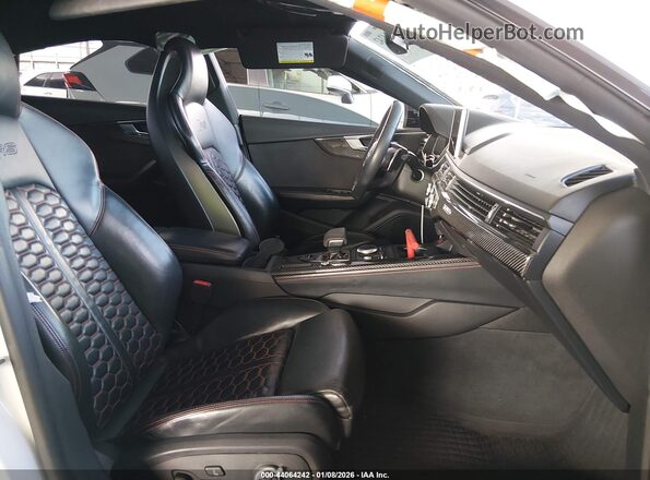 WUABWCF50KA900974 2019 AUDI RS5 White Widok wnętrza z przodu