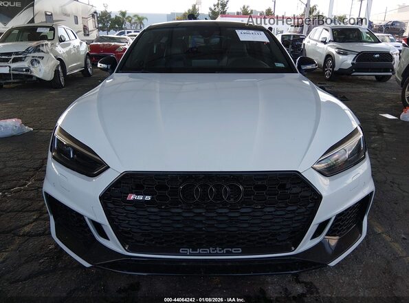 WUABWCF50KA900974 2019 AUDI RS5 White Widok zestawu wskaźników