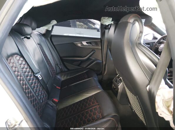 WUABWCF50KA900974 2019 AUDI RS5 White Widok naklejki z numerem VIN