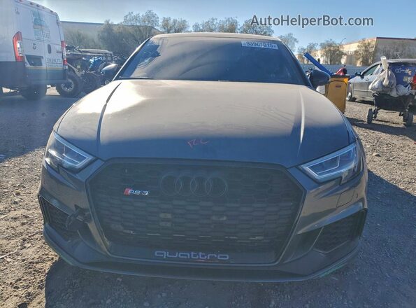WUABWGFF2J1902983 2018 AUDI RS3 Gray Vista frontal