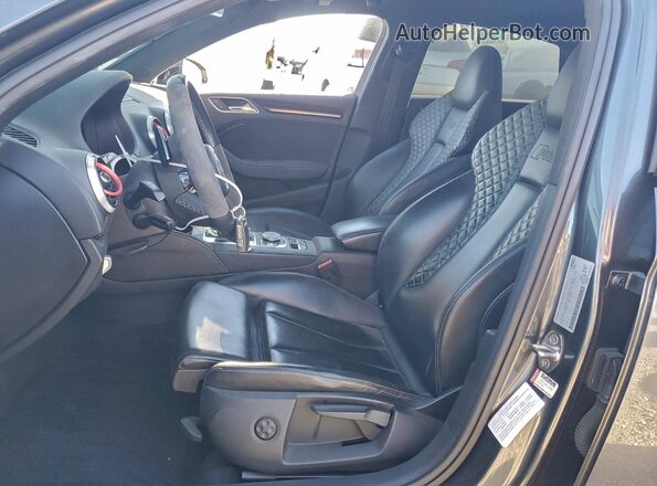 WUABWGFF2J1902983 2018 AUDI RS3 Gray Vista interior delantera