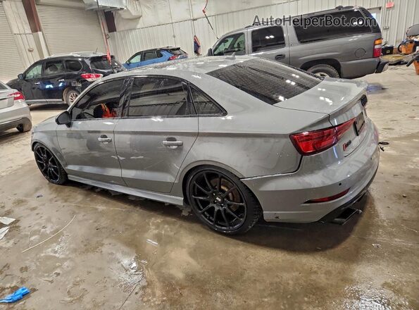 WUABWGFF4J1905321 2018 AUDI RS3 Gray Rear left