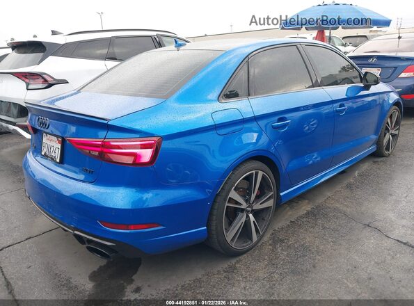 WUABWGFF7J1905717 2018 AUDI RS3 Blue უკანა მარჯვენა