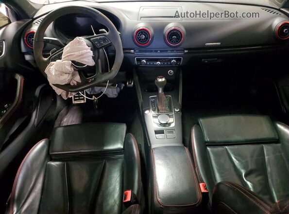 WUABWGFF8J1906312 2018 AUDI RS3 Gray წინა პანელის ხედი