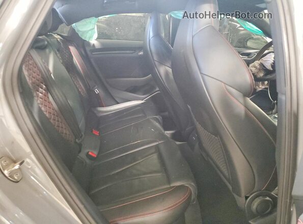 WUABWGFF8J1906312 2018 AUDI RS3 Gray უკანა სავარძლების ხედი