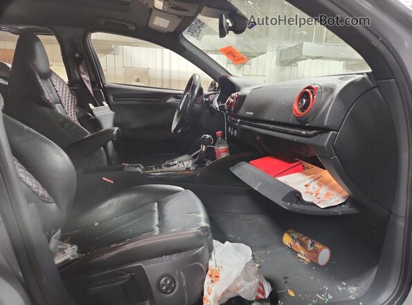 WUABWGFF9LA902904 2020 AUDI RS3 Gray Widok wnętrza z przodu