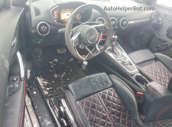 WUACSAFV3J1901796 2018 AUDI TT Gray Dashboard view