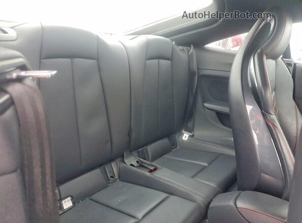 WUACSAFV3J1901796 2018 AUDI TT Gray Rear seats view