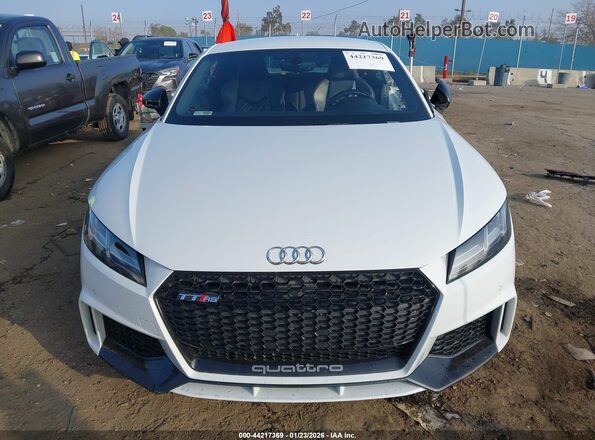 WUACSAFVXJ1902198 2018 AUDI TT White Вид щитка приладів