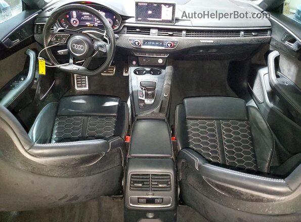 WUACWCF53KA902125 2019 AUDI RS5 Black წინა პანელის ხედი