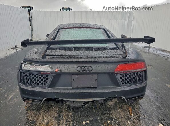 WUAKBAFX8H7905122 2017 AUDI R8 Black Widok z tyłu