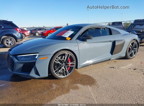 WUAKBAFX9L7900780 2020 AUDI R8 Gray Przód lewy