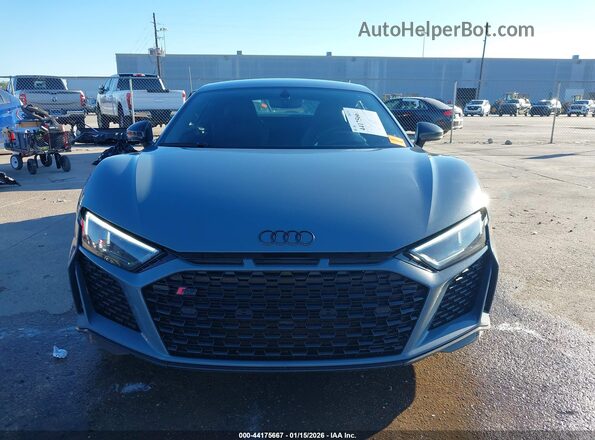 WUAKBAFX9L7900780 2020 AUDI R8 Gray Widok wnętrza z tyłu
