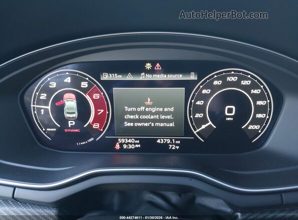WUANWAF53PA901920 2023 AUDI RS5 Серый Вид задних сидений