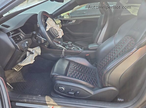 WUANWAF55MA902708 2021 AUDI RS5 Gray Vista interior delantera