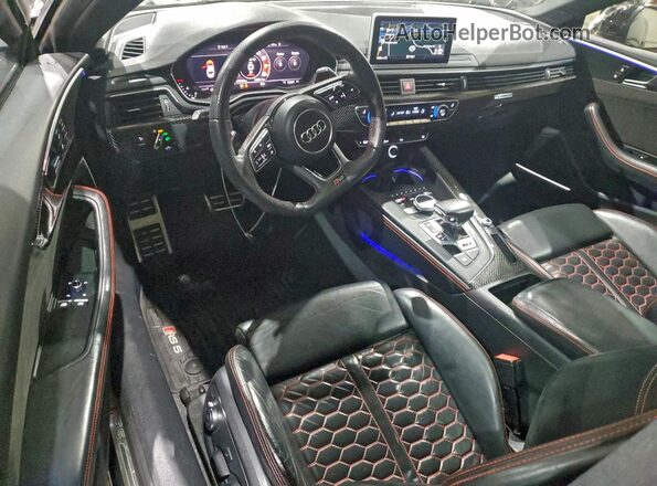 WUAPWAF56JA902334 2018 AUDI RS5 Black Dashboard view