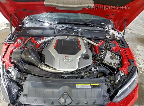 WUAPWAF56JA904777 2018 AUDI RS5 Red Vista interior trasera