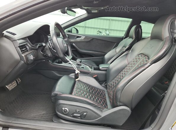 WUAPWAF57JA904545 2018 AUDI RS5 Gray Front interior view