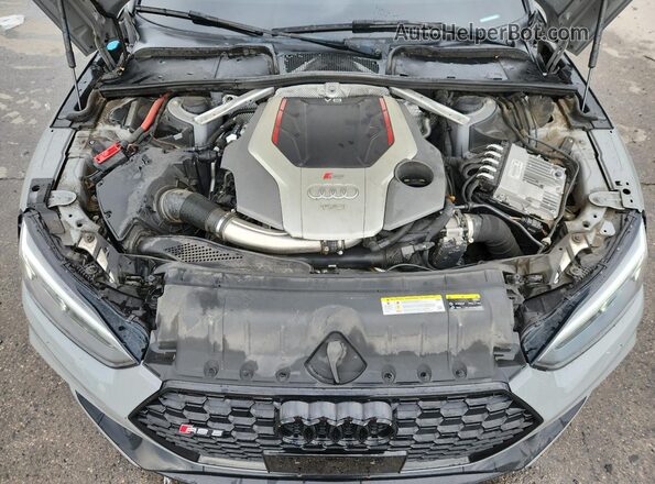 WUAPWAF57JA904545 2018 AUDI RS5 Gray Rear interior view