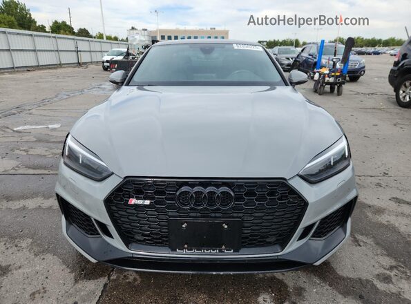 WUAPWAF57JA904545 2018 AUDI RS5 Gray Front view