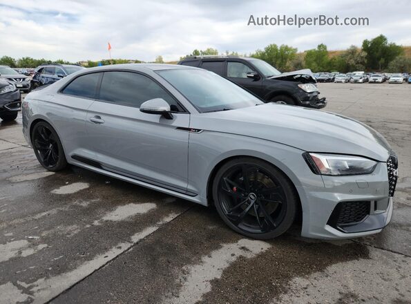 WUAPWAF57JA904545 2018 AUDI RS5 Gray Front right