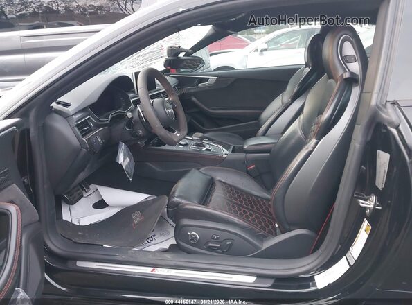 WUARWAF58JA904045 2018 AUDI RS5 Black Front interior view