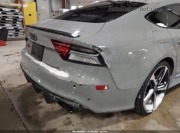 WUAW2AFC0GN900103 2016 AUDI RS7 Gray Widok z przodu