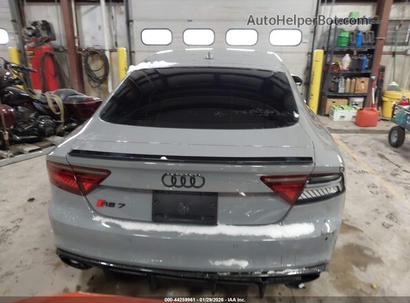 WUAW2AFC0GN900103 2016 AUDI RS7 Gray 