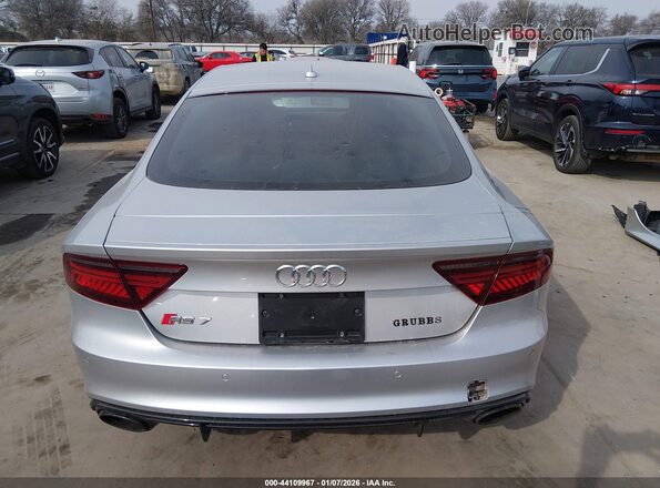 WUAW2AFC9GN903338 2016 AUDI RS7 Silver 